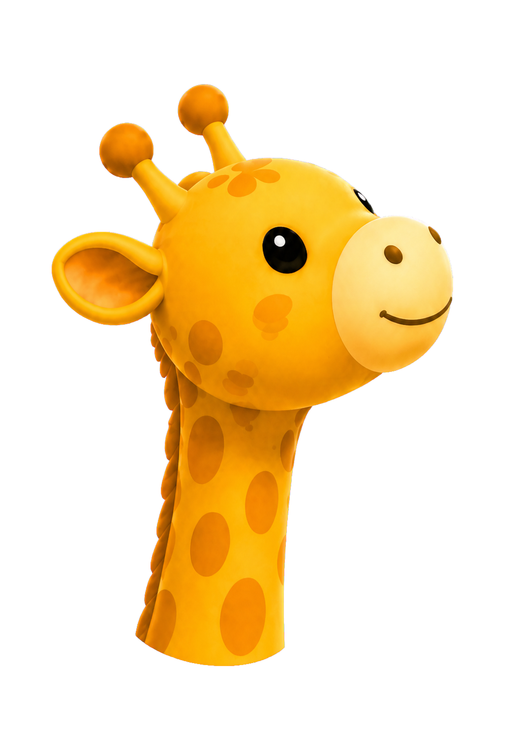 Raffi, a friendly giraffe